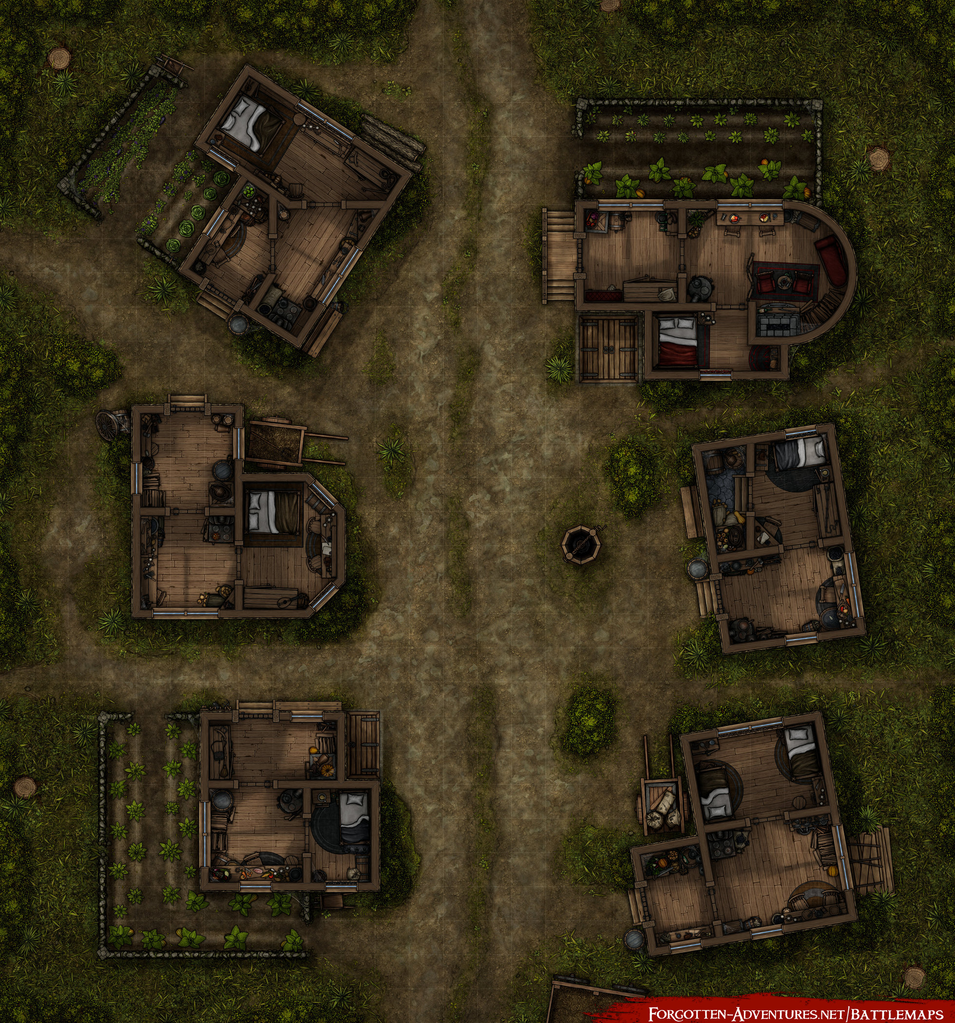 Roadside Village map preview